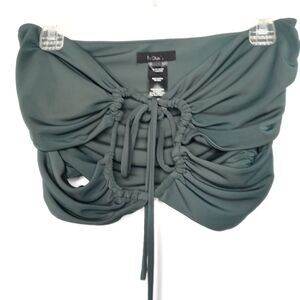 h:ours green top size small
